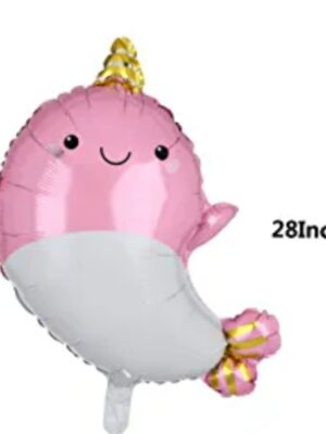 Narwhal Super Shape Foil Balloon