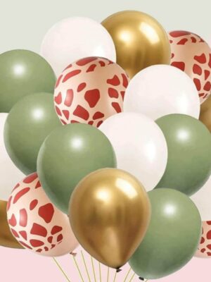 Safari Latex Balloons 18 Piece
