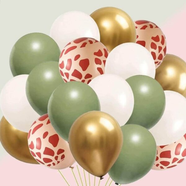 Safari Latex Balloons 18 Piece