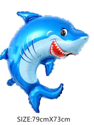 Shark Shaped Foil Balloon
