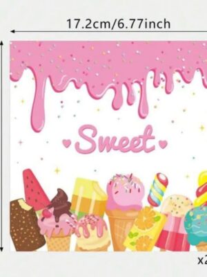 Sweet Ice Cream Party Paper Serviettes 20 Piece