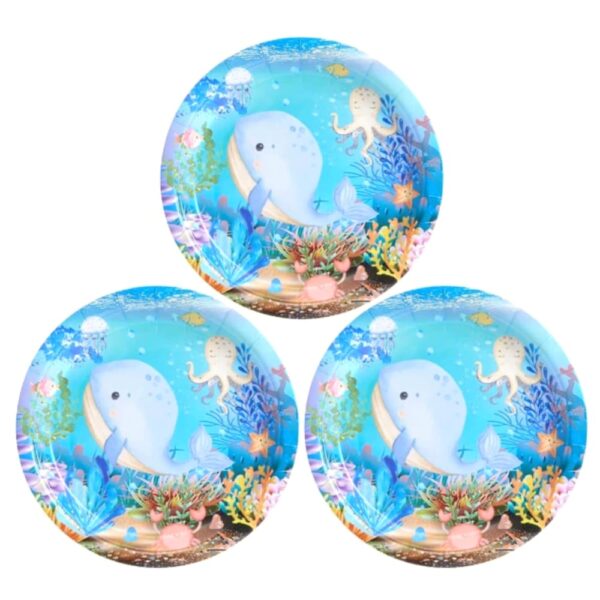 Under The Sea Party Paper Plates 10 Piece