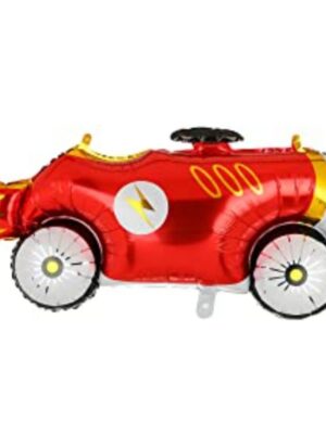 Vintage Racing Car Shaped Foil Balloon