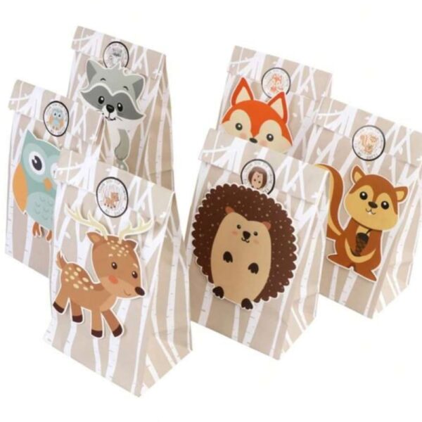 Woodland Themed Favor Bags