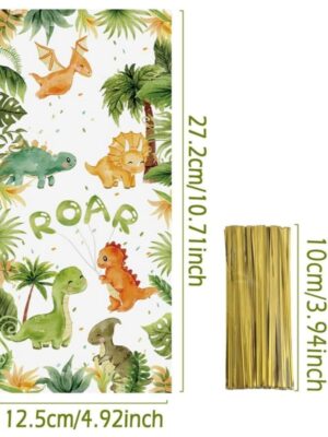 Dinosaur Favour Bags 10 Piece
