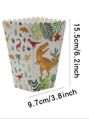 Dinosaur Party Favor Boxes 8 Piece
