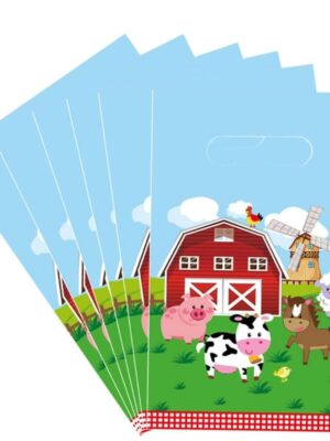 Farm Animals Loot Bag 10 Piece