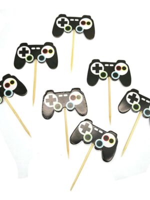 Gamer Cupcake Picks 12 Piece