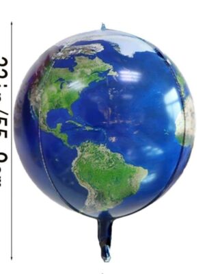 Planet Earth Orb Foil Balloon