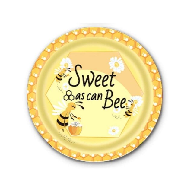 Sweet as Can Bee Paper Plates