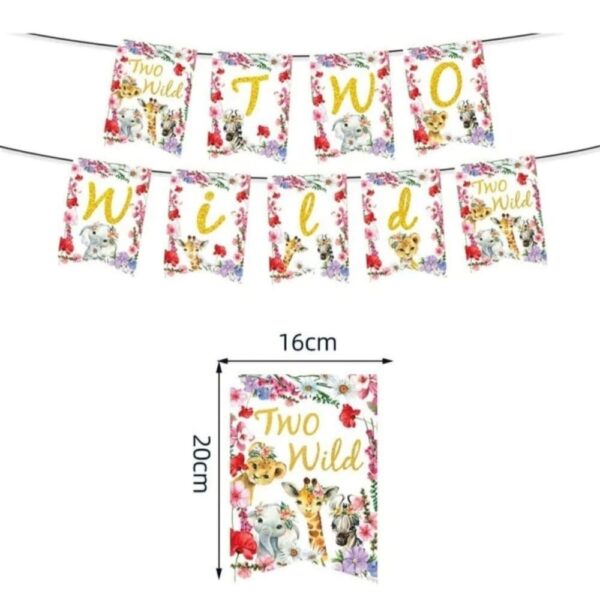 Two Wild Themed Bunting