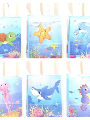 Under The Sea Paper Favor Bags 12 Piece