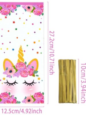 Unicorn Favor Bags 10 Piece