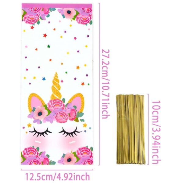 Unicorn Favor Bags 10 Piece