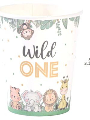 Wild One Paper Cups