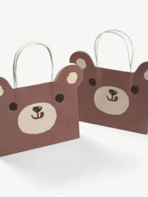 Bear Favor Gift Bag 5 Piece