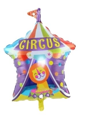 Circus Tent Shaped Foil Balloon