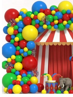 Circus Themed DIY Balloon Garland Kit