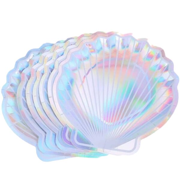 Shell Shaped Paper Plates