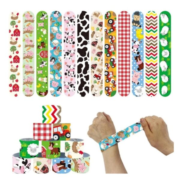 Farm Animals Slapbands party favors