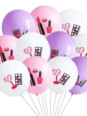 Make Up Party Latex Balloons