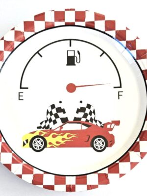 Racing Car Small Paper Plates 8 Piece (1)