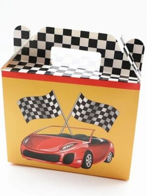 Racing Car Themed Favor Boxes
