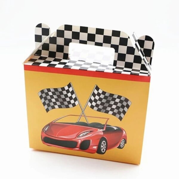 Racing Car Themed Favor Boxes