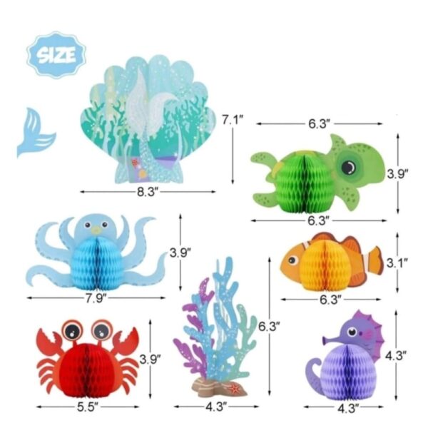Under The Sea Table Decorations 7 Piece (1)