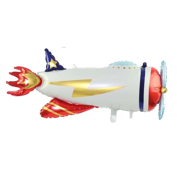 Vintage Airplane Super Shape Foil Balloon