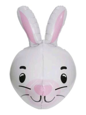 Bunny face foil Balloon