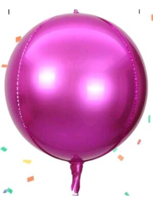 Hot Pink Orbz Balloon