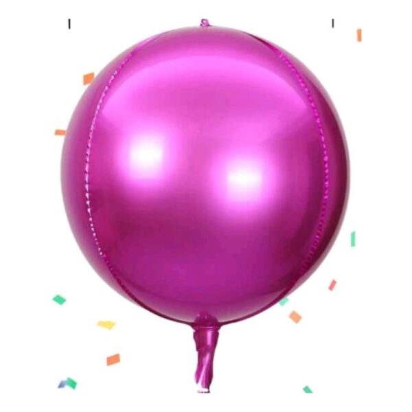 Hot Pink Orbz Balloon