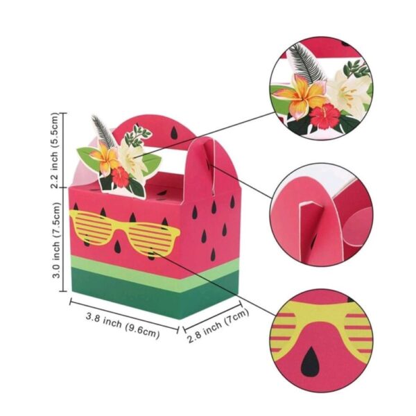 Watermelon Party Favor Boxes