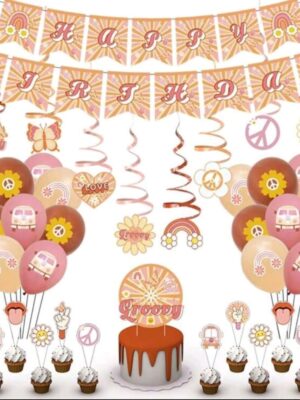 Groovy Party Decoration Set