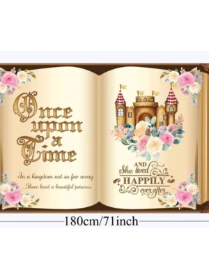 Princess Fairy Tale Book Backdrop