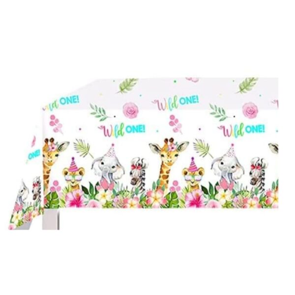She is a wild one tablecloth set