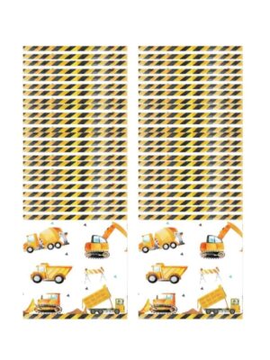 Construction Napkins 20 Piece