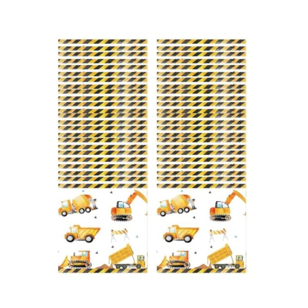Construction Napkins 20 Piece