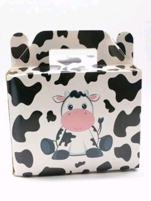 Cow Favor Boxes 6 Piece