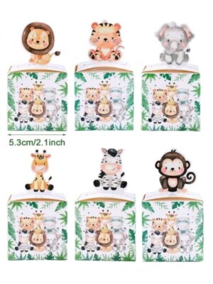Safari Candy Boxes Six Piece