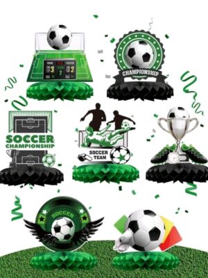 Soccer Honeycomb Decorations