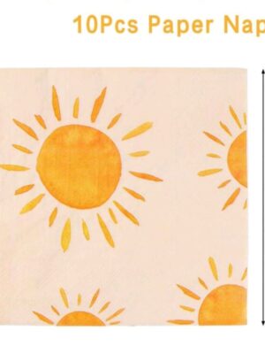 Sun Boho Napkins 10 Piece