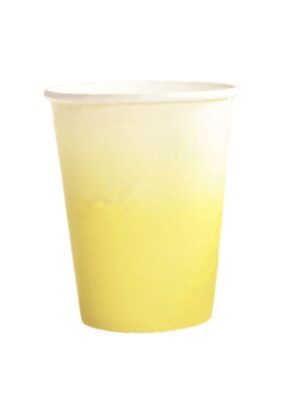 Yellow Ombre Paper Cups