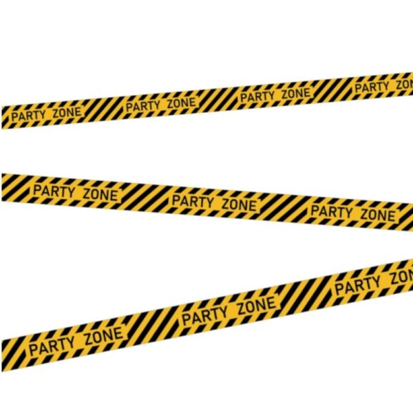 Construction Party Zone Tape