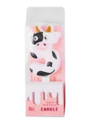 Cow Number Five Birthday Candle