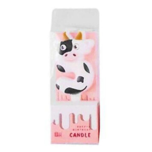 Cow Number Five Birthday Candle