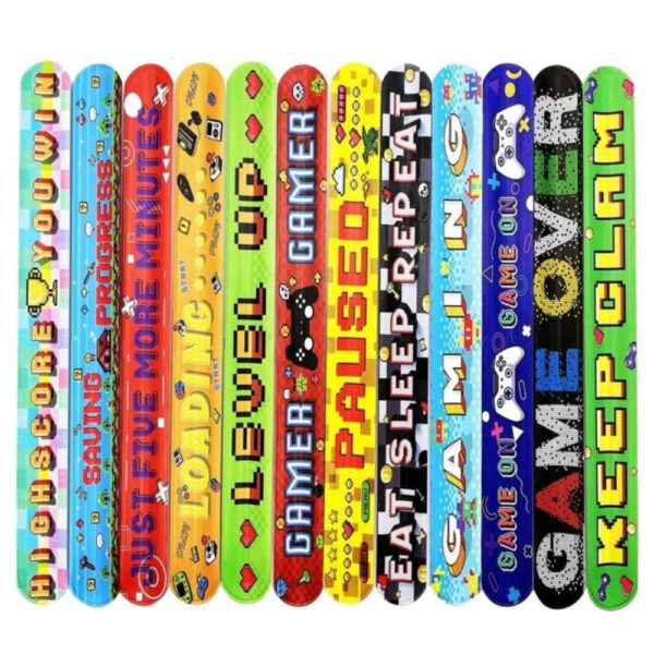 Gamer Themed Slap Bands