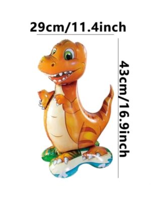 T Rex Standing Foil Balloon