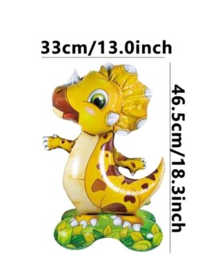 Triceratops Foil Standing Balloon
